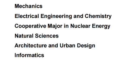 日本留学,赴日读研,日本大学SGU,东京都市大学英文授课GSISE综合理工学硕博课程,